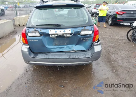 2005 Subaru Outback из США, поврежденный, VIN 4S4BP86CX5435457